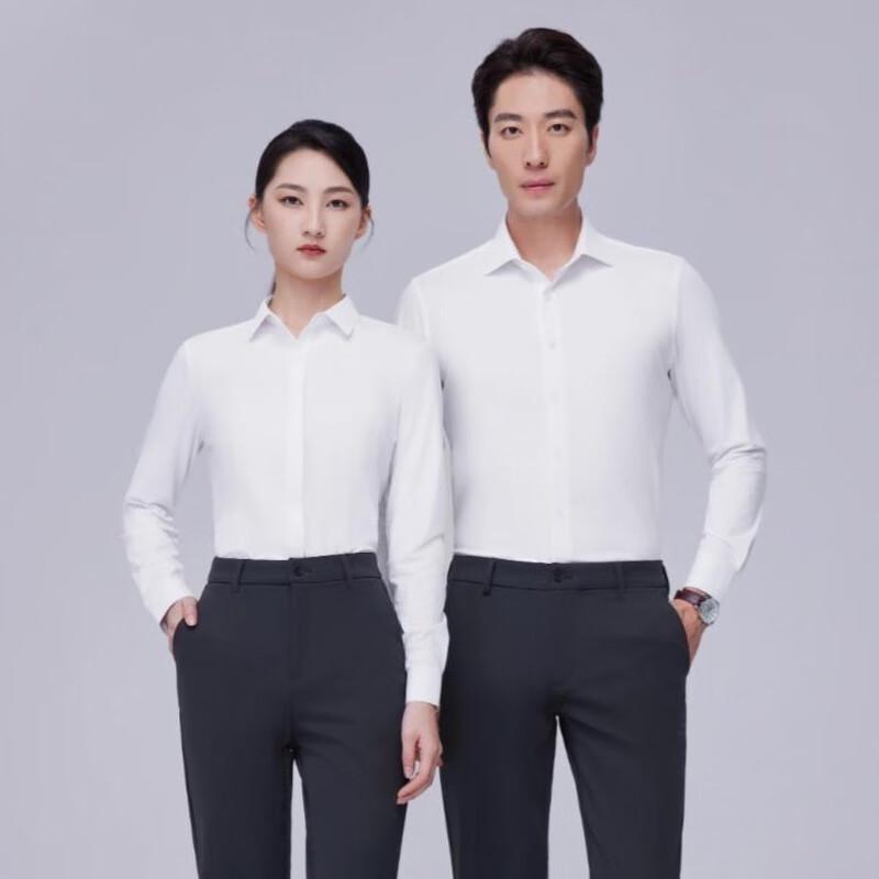 Fengxun Women s Non-Iron High-Stretch Business Knit Shirt 40