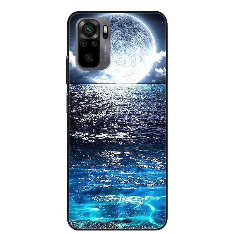For Xiaomi Redmi Note 10s Case Shockproof Silicone Cartoon Soft Cover for Redmi Note 10 Pro Phone Cases Note10 4G 10T 5G 10 S