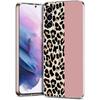 Phone Case For Samsung Galaxy S24 Ultra S23 FE S22 S20 S21 5G S10 S9 Plus S10E S8 Silicone Clear Leopard Cheetah Print Cover