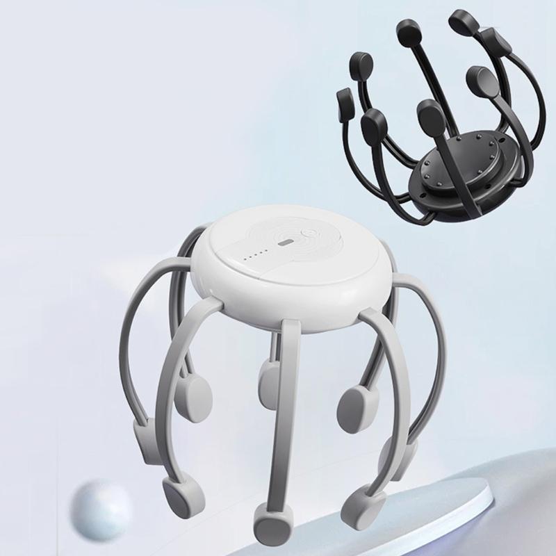360 Degree Electric Scalp Massagers Head Therapy Machine Low Noise Motor And Individualized Mode For Tension Reduction