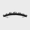 Hair Pin Silver Ball _ BK