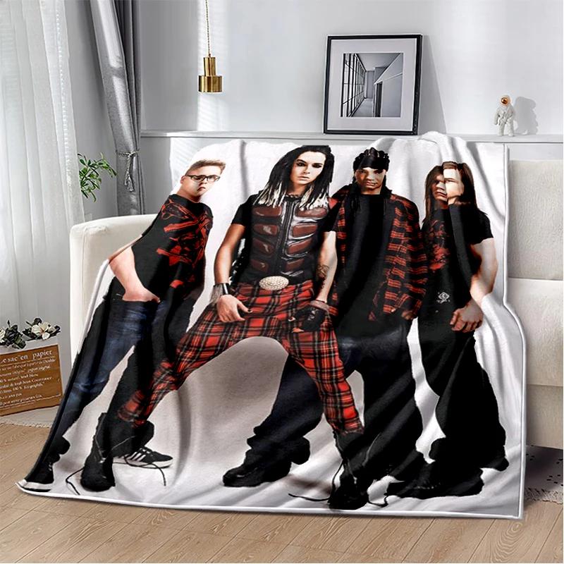 

Tokio Hotel Рок-гурт Том Білл Каулітц 29 Стиль Нова Ковдра, М яка Плед для Дому Спальні Ліжка Дивана Покривало Дитячий Подарунок Покривало 30x40in