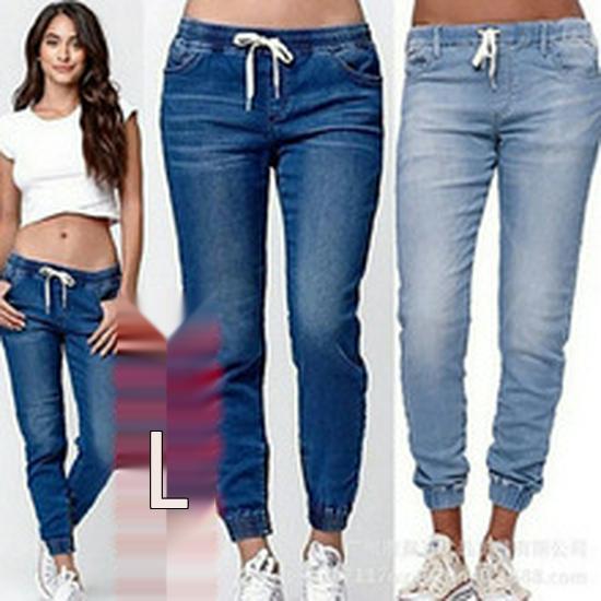 Summer 2025 European & American High-Waist Trendsetter Pencil Jeans for Women