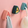 10pcs Punch Free Towel Plug Holder Bathroom Organizer Rack Towels Storage Wash Cloth Clip Bathroom Kitchen Accessories Tool