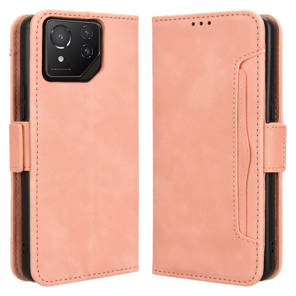 For Asus ROG Phone 8 Pro 5G/8 5G Case Stand Leather Cover with Multiple Card Slots