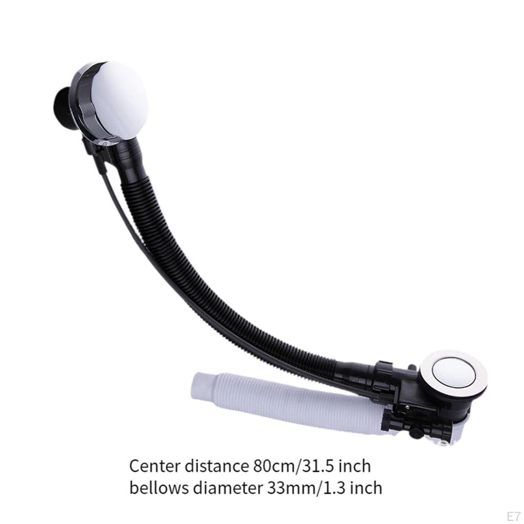 Odtoková trubka vany Vanový odpad Koupelnový doplněk Vana pro toaletu Umývárnu Hotel