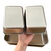 12/3 Pcs 304 Stainless Steel Food Tray Food Safe Easy To Clean For School Office Picnic Meal Prep