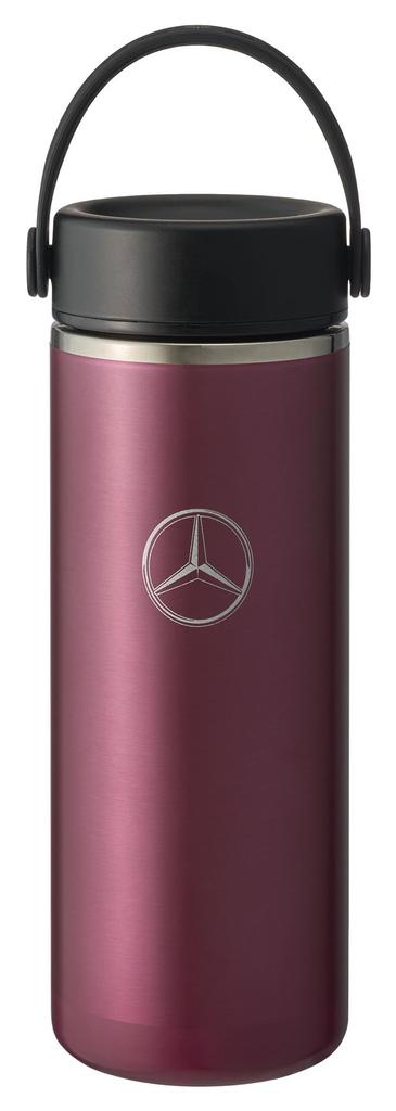 Genuine x Hydro Flask Stainless Steel Wide Tourmaline [Mercedes-Benz Collection] Mercedes-Benz Bottle, 16oz, Lightweight, Mouth,