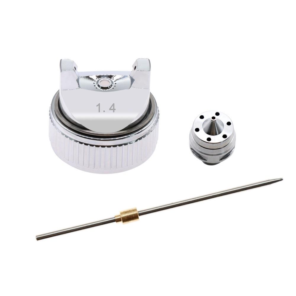 1.4/1.7/2.0mm Nozzle Kit For HVLP Spray Gun H-827 Spray Gun, Pneumatic Tool Accessories