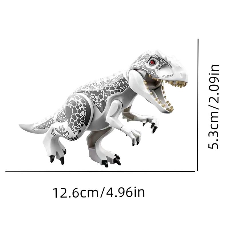 77001 DIY Dinosaurier-Montage Tyrannosaurus Rex Kleine Bausteine Spielzeugset für Jungen
