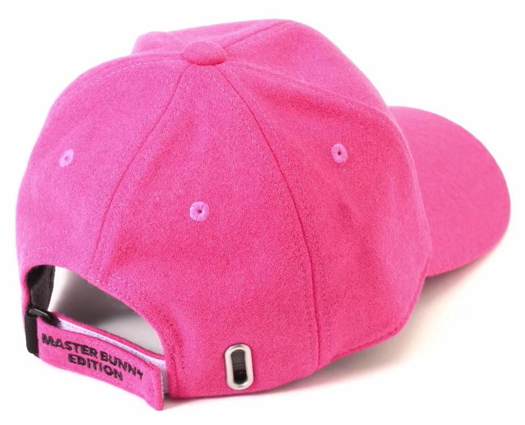 Unisex Thermal Cap Size Golf Hat FR [Master Bunny] (Brand Logo, Adjustable) / / 758-4287101 090_Pink