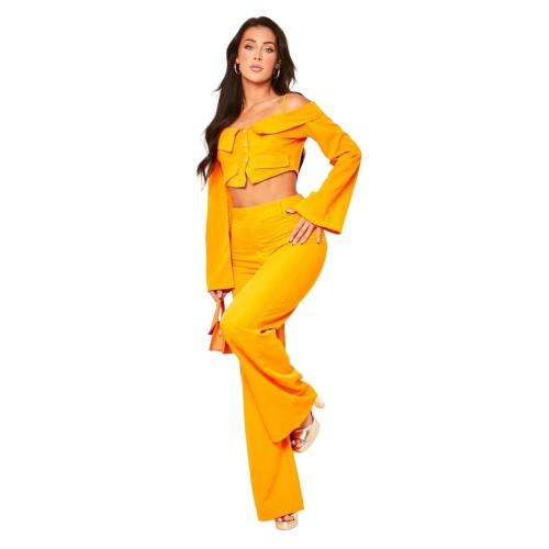 Missy Empire Womens/Ladies Fitted And Flared Trousers