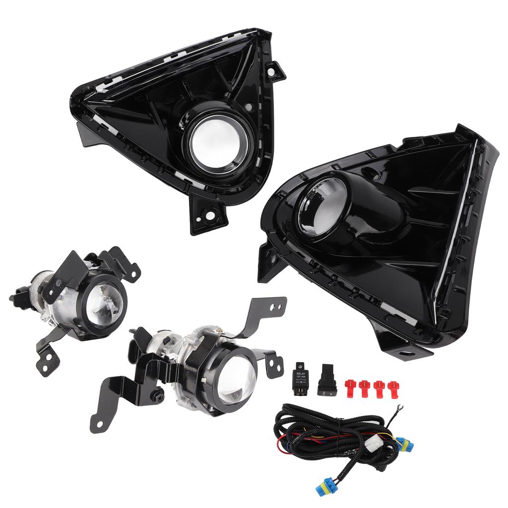 Fog Lamp Assembly with Bracket 45‑55LM LED Daytime Running Light Replacement for Accent 2021+