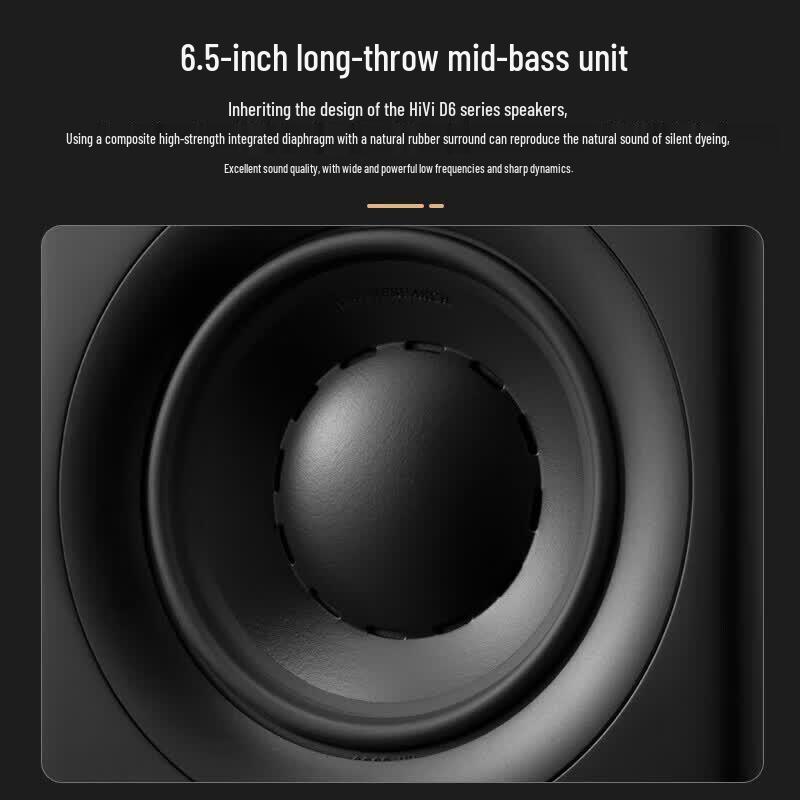 HiVi D3.1MKII Audiophile Passive HIFI Speaker (CN Version)