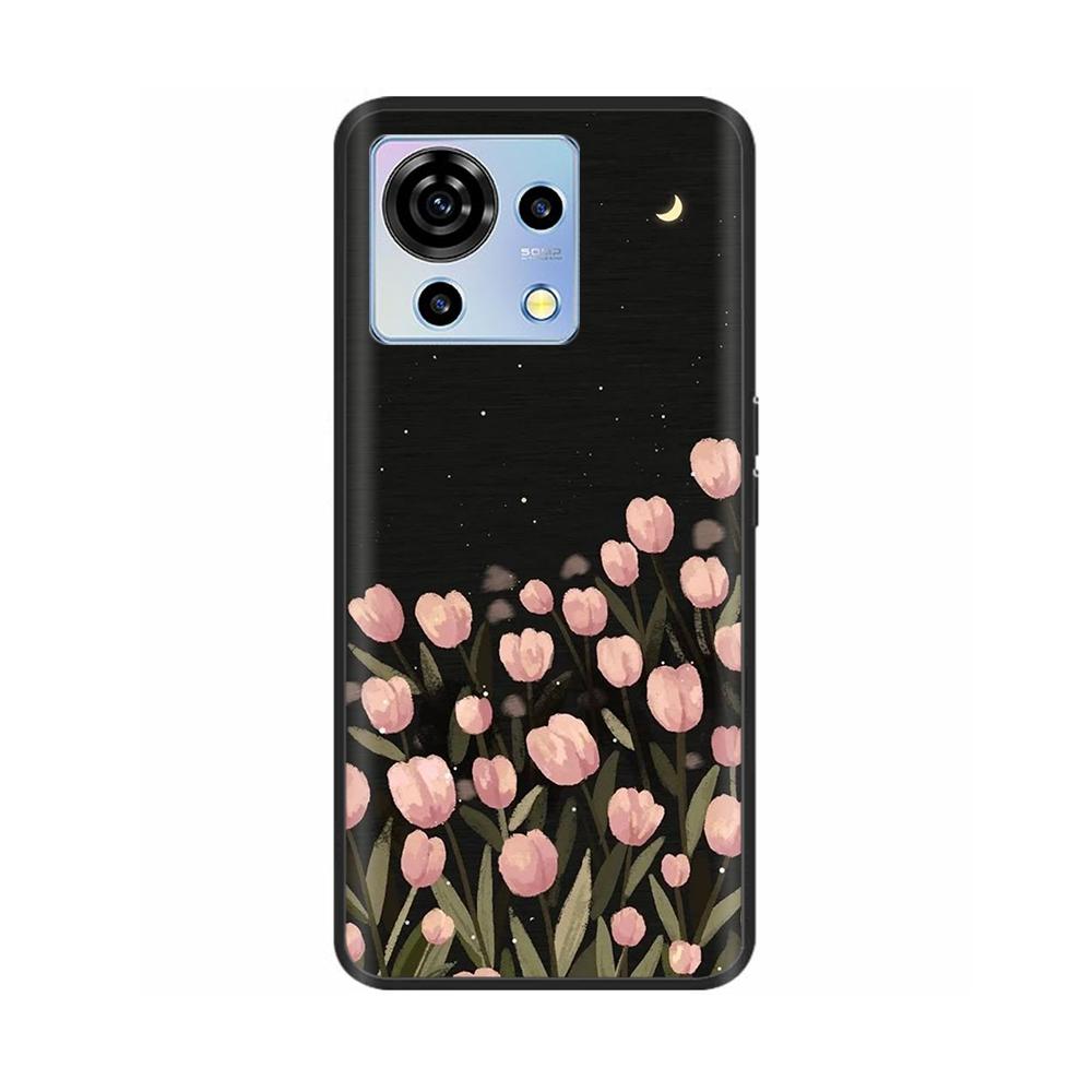 Custodia per ZTE Blade V50 Vita in Silicone Liquido Protezione Completa Copri Telefono per ZTE Blade V50 Vita V50Vita Nuovo Design Retro Morbido