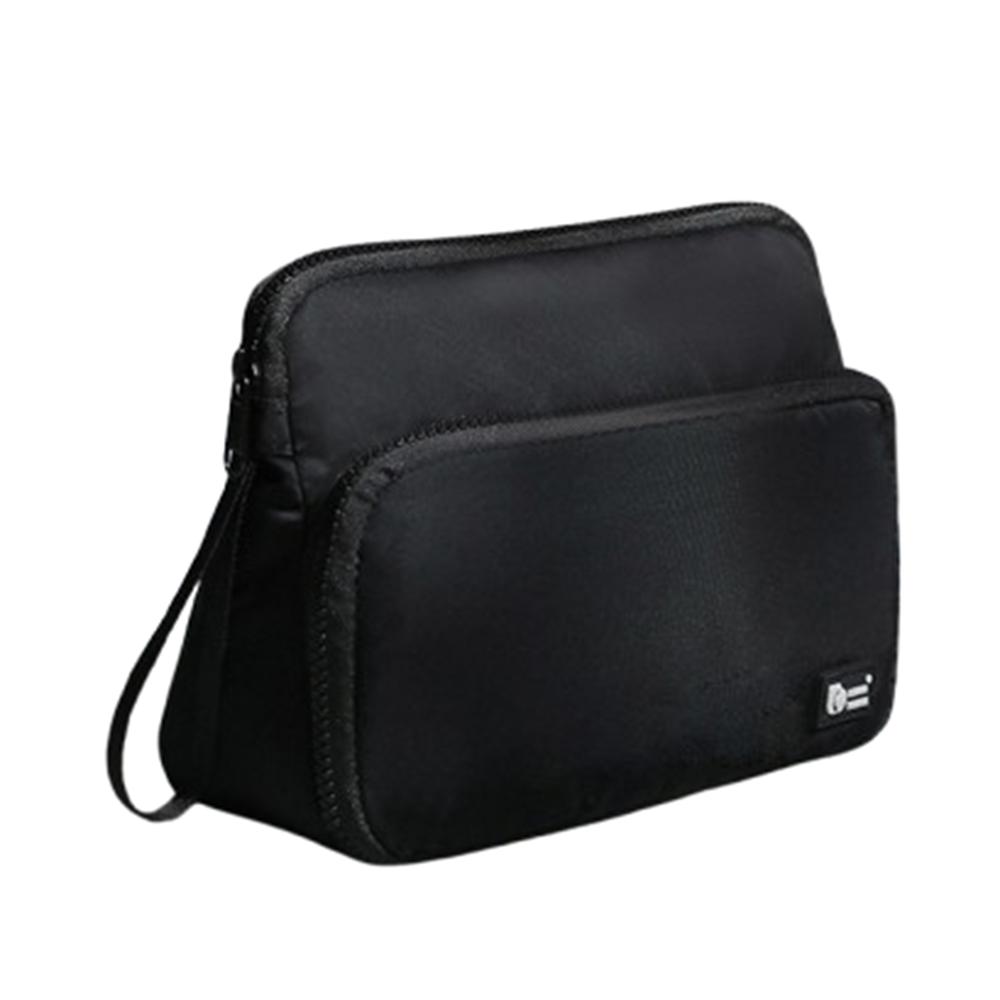 

Double-layer Toiletry Bag for Men Dry Wet Separation Makeup Bag Sundries Storage Bag Outdoor чёрный