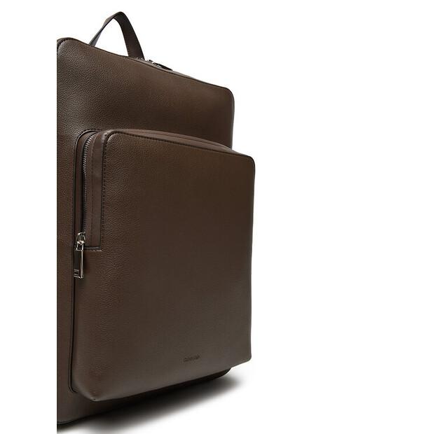 Calvin Klein Рюкзак Micro Pebble Slim Sq Bp 42 LV04D3005G Коричневый