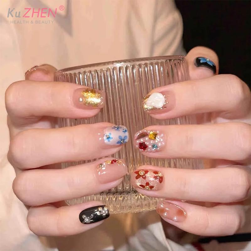 Rhinestone Colored Mini Flat Bottomed Rhinestone Pearl Nail Art Nail Charm Decoration Accessories Nail Art Nail Art Enthusiasts