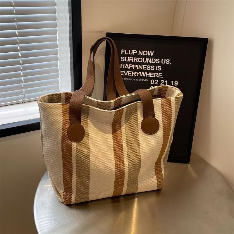 Simple and large-capacity portable tote bag women s 2026 new casual shoulder underarm bag