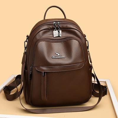 Sac à dos grande capacité pour femmes Sac à bandoulière multifonction