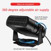 12V/24V Portable Car Heater Heating Cooling Fan Window Defroster Demister 360 Degree Rotating Car Windshield Defogger Defroster