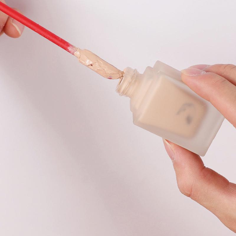 Silicone Mini Spatula Set Lengthened Cosmetic Bottle Jam Dual-Ended Scraper with Spoon Kitchen Cake Baking Tool Accessories