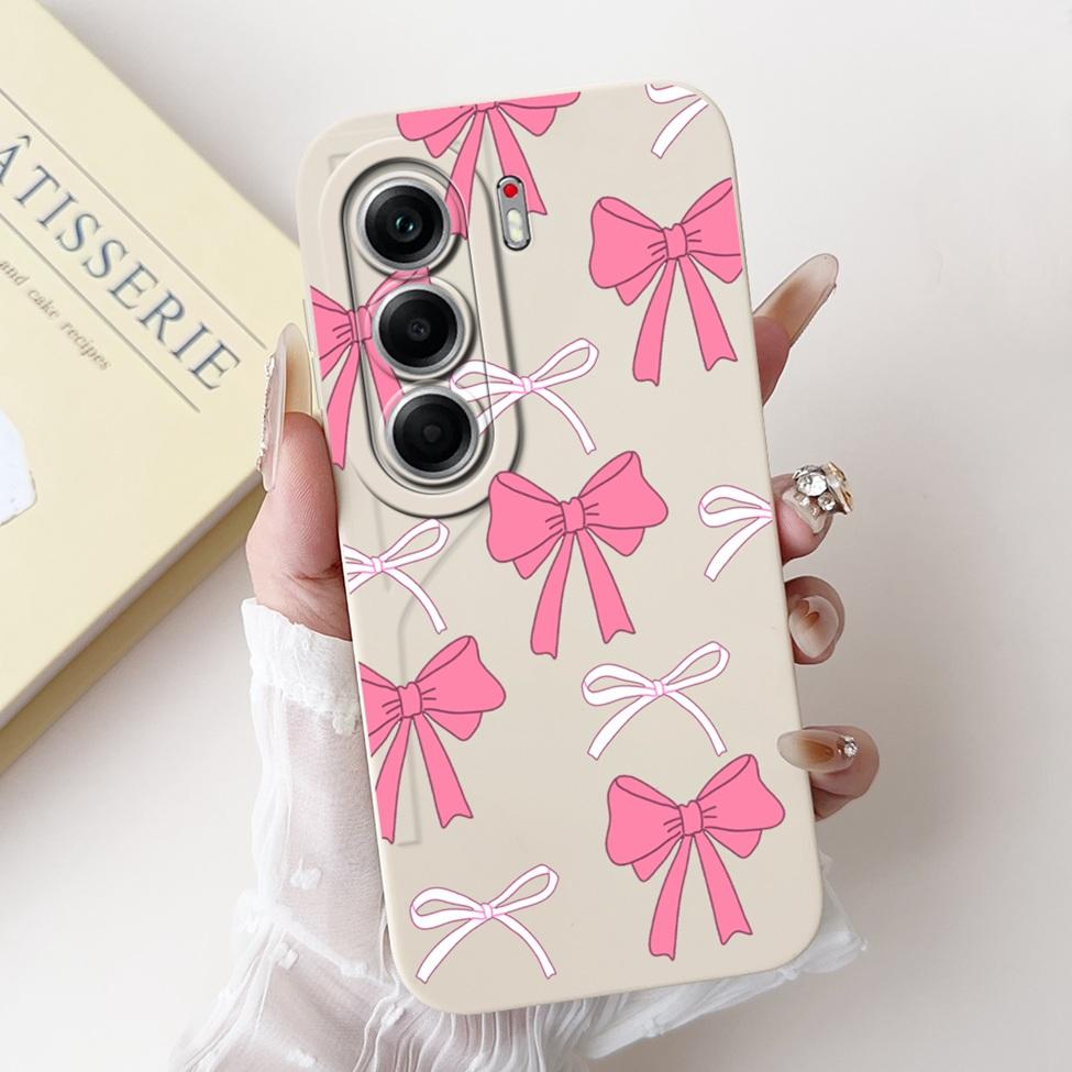 For Tecno Camon 40 Pro 5G Case CM7 Cute Cat Panda Fashion Flowers Love Back Cover For Camon 40 Pro 5G Tecno Phone Case Silicone