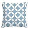 Blue and White Geometric Diamond Pillowcase Office Living Room Home Pillowcase Car Ornaments