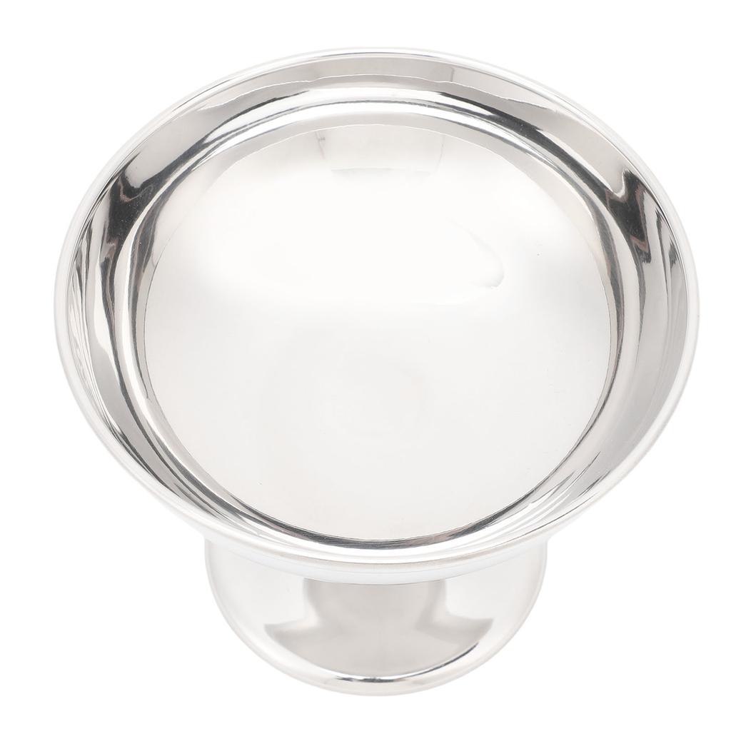 Ice Cream Cup 304 Stainless Steel Dessert Serving Bowl Footed Snack Candy Cup for Salad Fruit Pudding Yogurt Party
