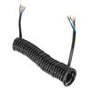 Trailer Extension Coiled Cable 12.8ft 20AWG 7 Core Polyurethane Copper Trailer Extension Cable for Tow Truck RV