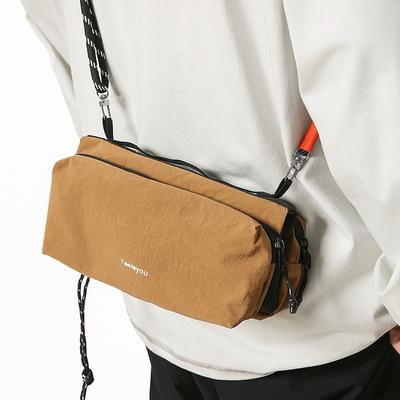Mochila Aquário - mesmo estilo para homens e mulheres, bolsa transversal para montanhismo ao ar livre, leve, pequena multicamadas c