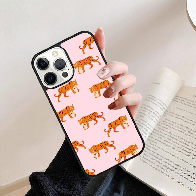 Tigers Cheetah Print Mobile Phone Cases Cover For iPhone 17 Air 16e 15 14 12 13 11 Pro MAX Apple Plus Coque