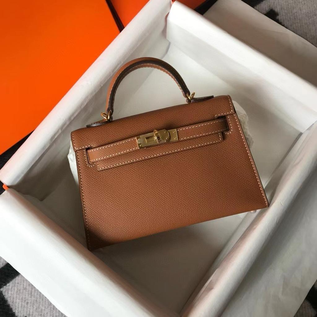 Euli Corrente de Corda Portátil de Segunda Geração Fivela Folha Única Cinco-Ouro Estilo Mini Transversal Design de Fivela de Bloqueio de Bolsa Feminina