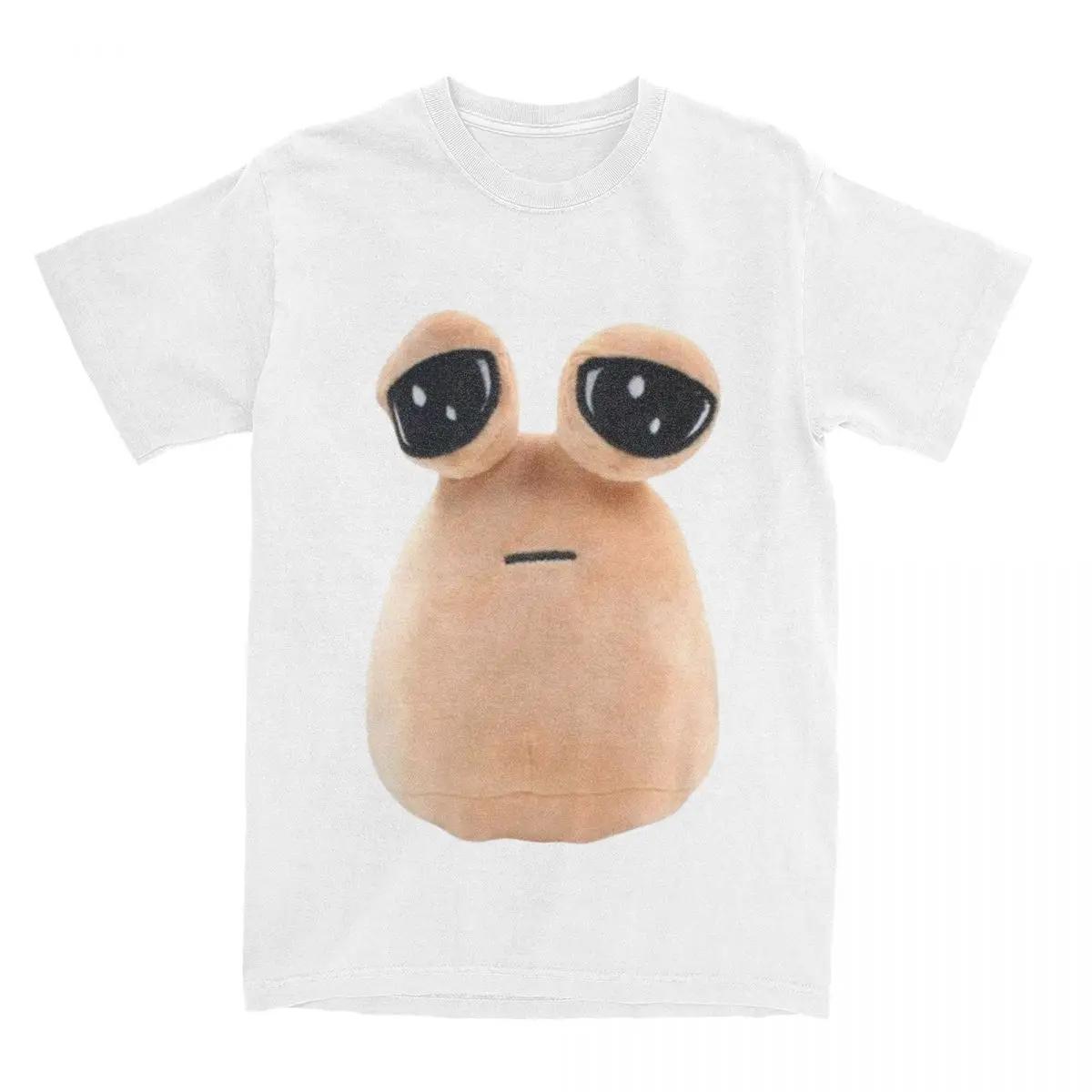 

Веселая игра The Maw My Pet Alien Pou Футболка Аксессуары Мужская Женская Винтажная футболка с коротким рукавом Одежда Новое поступление XXXXXL белый