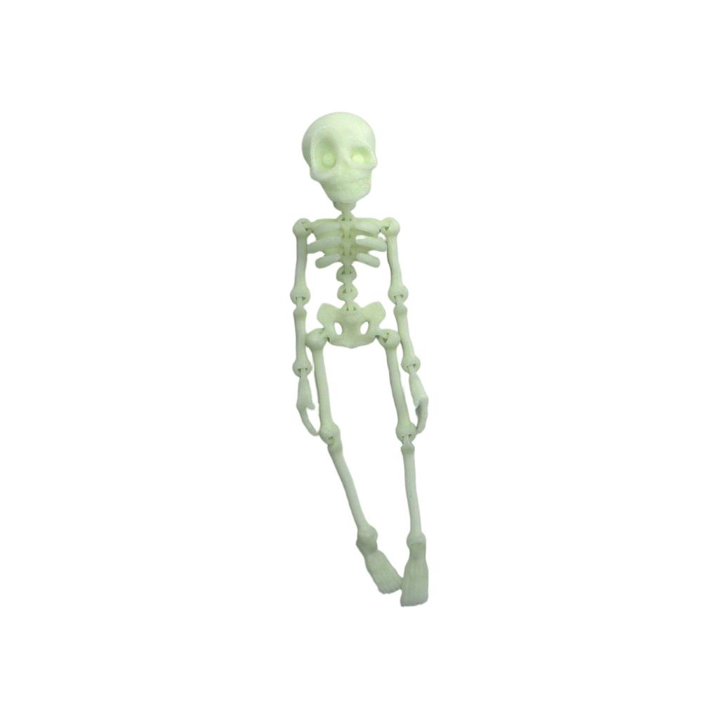 Esqueleto Humano Impresso em 3D Articulação Móvel Brinquedo de Halloween Infantil Ímã de Geladeira Criativo