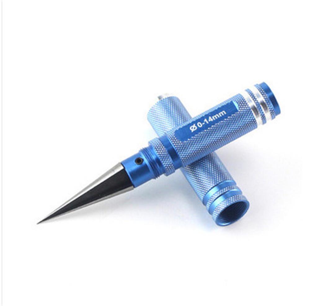 Neuer 0-14mm Metall Lochstanzer Öffner Karosserie Reibahle Bohrer Werkzeug Blau Für Automodell