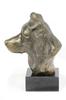 Border Collie - Dog Statue, Bust On Stone Base, Sculpture, Trophy for Dog Show by Art-Dog Brand