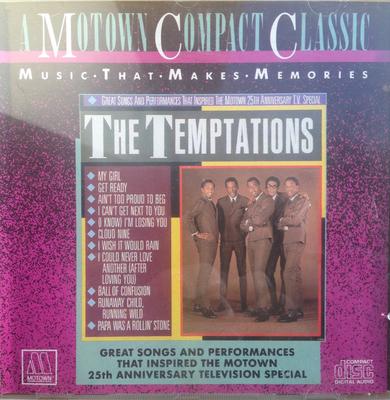 CD TEMPTATIONS - Great Songs And Performances That I 3746353152 Motown 1987 US Soul/Funk Used