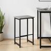 Bar Stool Sonoma Grey 40 X 32 X 74 Cm Engineered Wood