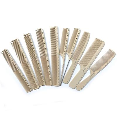 Men Women Hairdressing Plastic Salon Barber Comb Clear Scale Laser Styling Combs