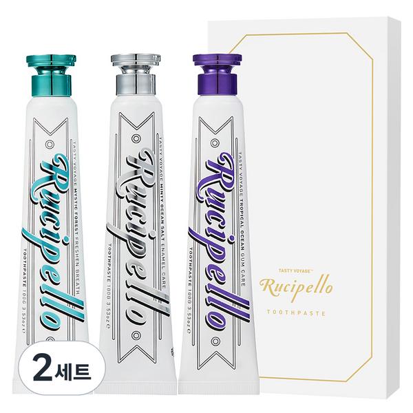 

Зубная паста Lucifelo 3 вида подарочных наборов, 300г, 2 набора, набор популярной корейской косметики