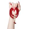 Dunhuang Wen Tian Duobao 108 Bead Bodhi Mala: Green Sandalwood Sachet for Men and Women