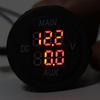 10-60V LED Digital Dual Voltmeter for Car Motocycle Voltage Meter Volt Detector