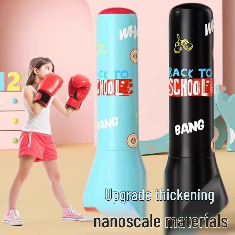 Aufblasbarer Boxsack: Kinderspielzeug für Fitness, Training und intellektuelle Entwicklung
