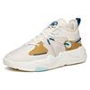Anta Life Collection Reject Mediocrity Slip Resistant Cushioning Low Top Skateboard Shoes Men's White Brown 112138084-4