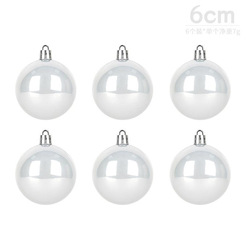 Christmas Tree Decoration Plastic Ball Pendant Art Shopping Mall Supermarket Showcase Christmas Holiday Hanging Ball Accessories