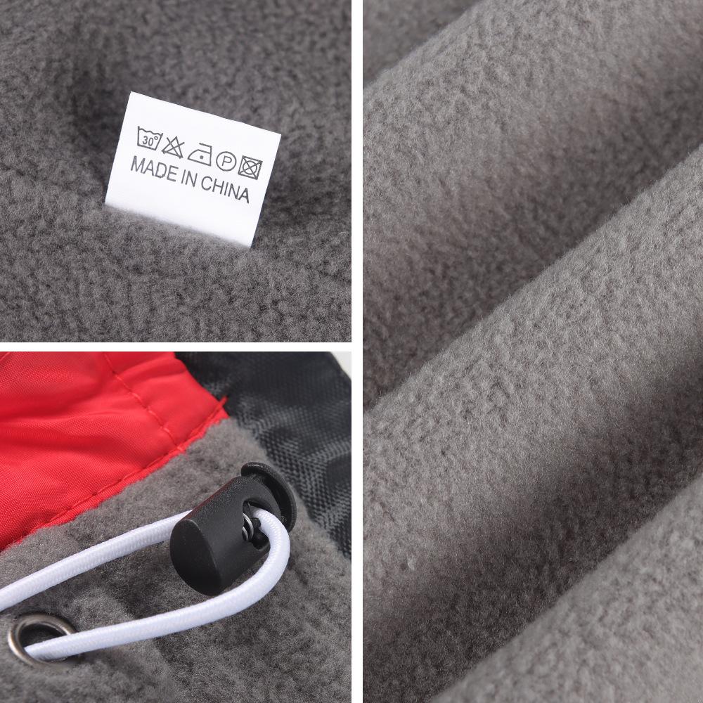 Autumn Winter Reflective Dog Jacket Warm Windproof Outdoor Coat for Large Dogs Pet Clothes Wholesale Dog Sweater