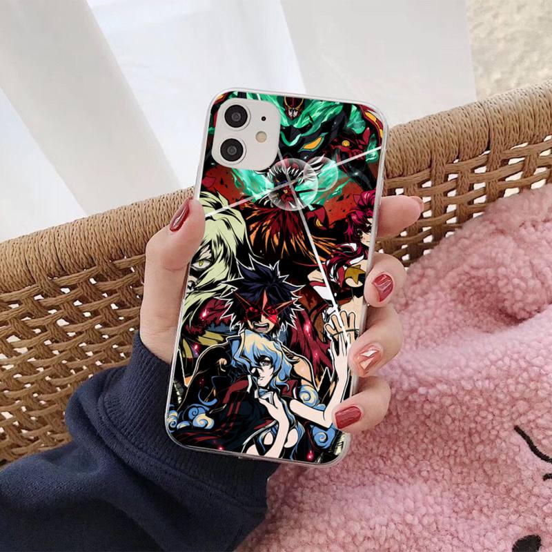 Tengen Toppa Gurren Lagann Phone Case for iPhone 11 12 13 mini pro XS MAX 8 7 6 6S Plus X 5S SE 2020 XR cover