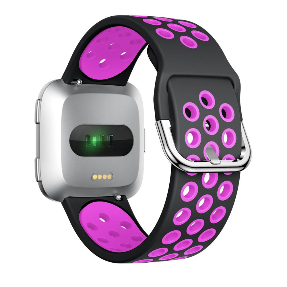 Klasický měkký náramek Výměnný náramek pro Fitbit Versa Lite Versa2 Cukrově barevný náhradní náramek na hodinky