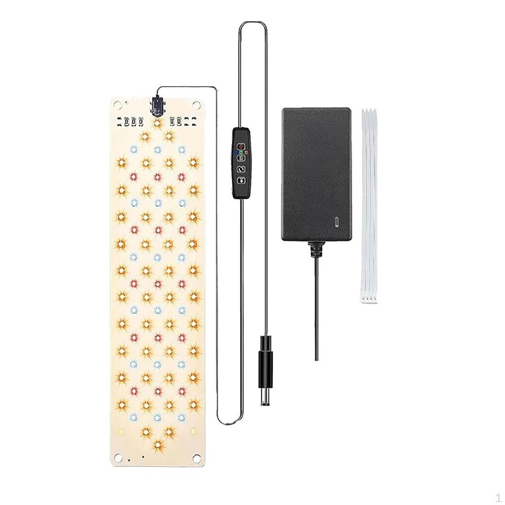 Advanced LED Plant Growth Light with Customizable Timer for Home Gardening